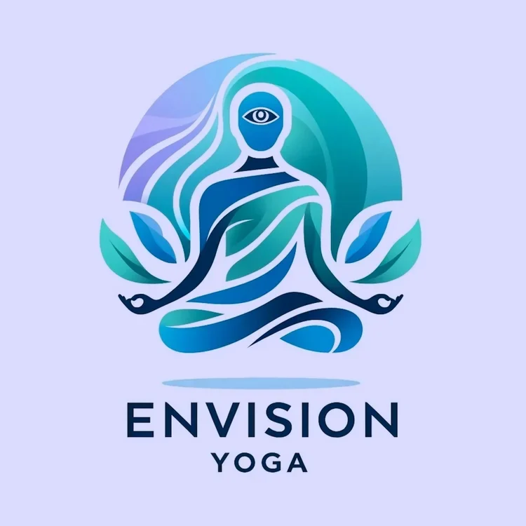 Envision Yoga logo illustration