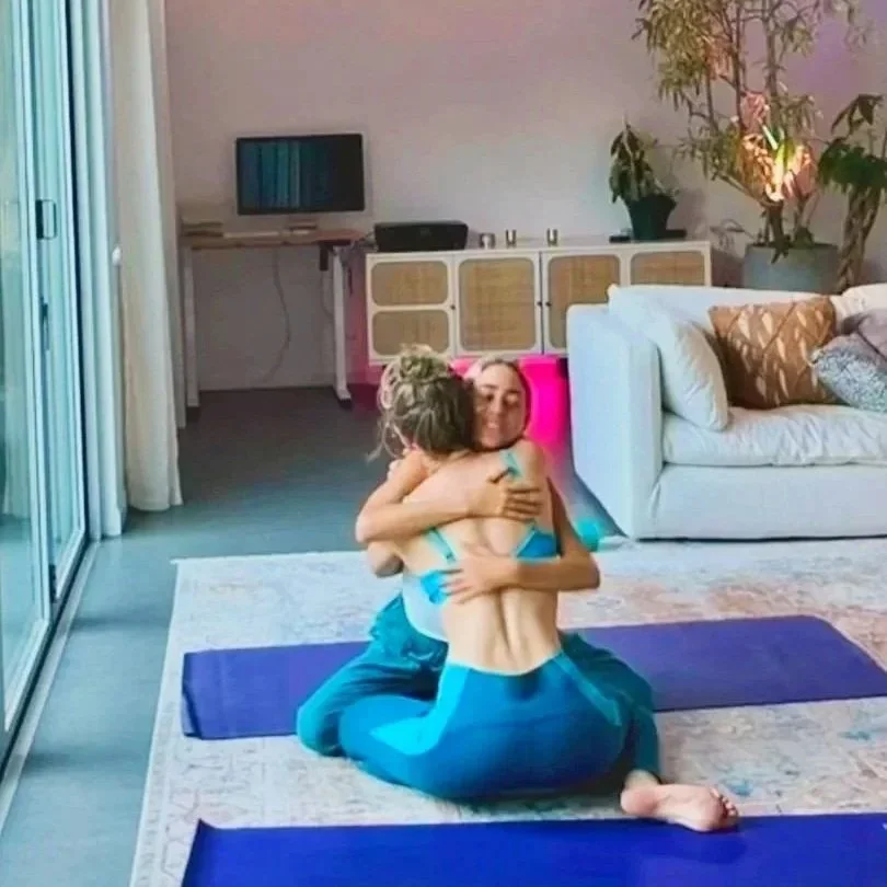 After a private Envision Yoga session